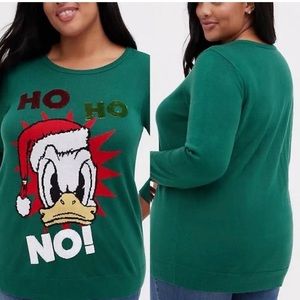 Disney Donald Duck Christmas sweater